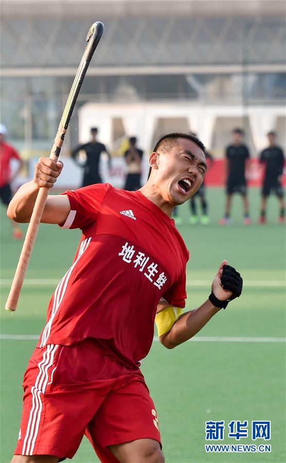 韩国代表团在曲棍球比赛中夺冠 韩国代表团在曲棍球比赛中夺冠