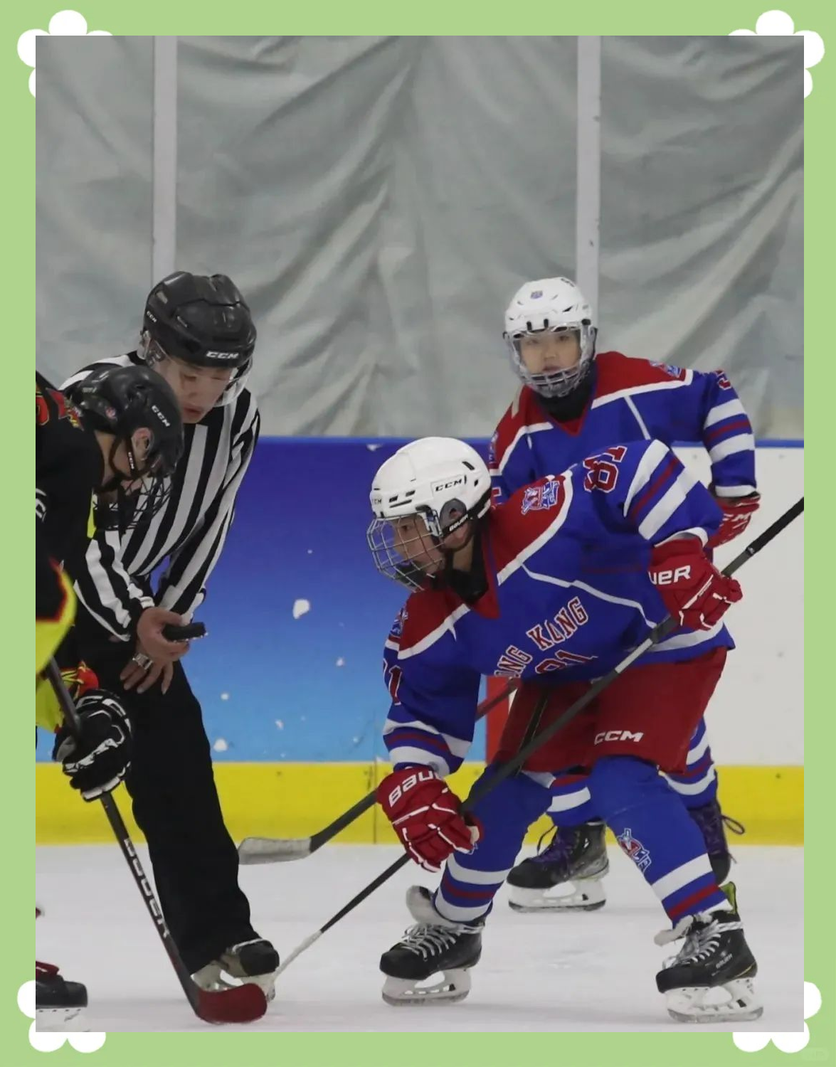 冰球战队状态火热，誓夺总冠军